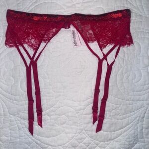 Victoria’s Secret glitter garter belt